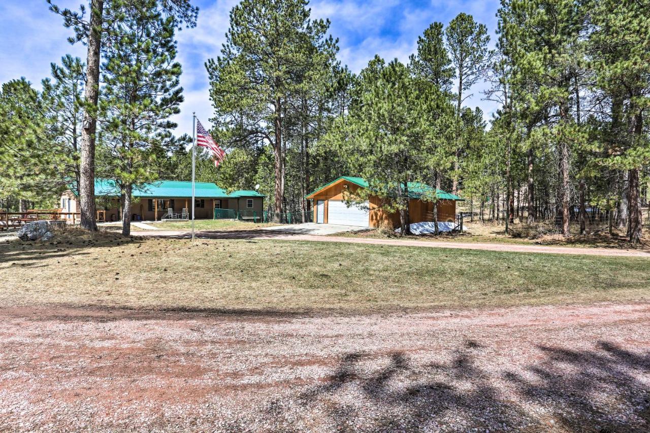 Private Black Hills Home With Corral Horses Welcome Custer Eksteriør bilde