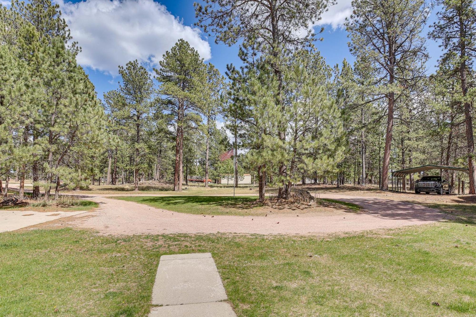 Private Black Hills Home With Corral Horses Welcome Custer Eksteriør bilde